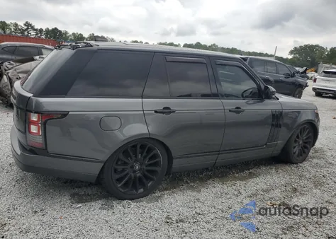 2017 Land Rover Range Rover Supercharged из США, поврежденный, VIN SALGS2FE7HA355219